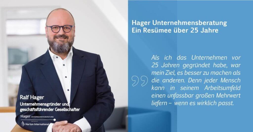 Hager - EIN RESUMEE UBER 25 JAHRE - Ralf Hager