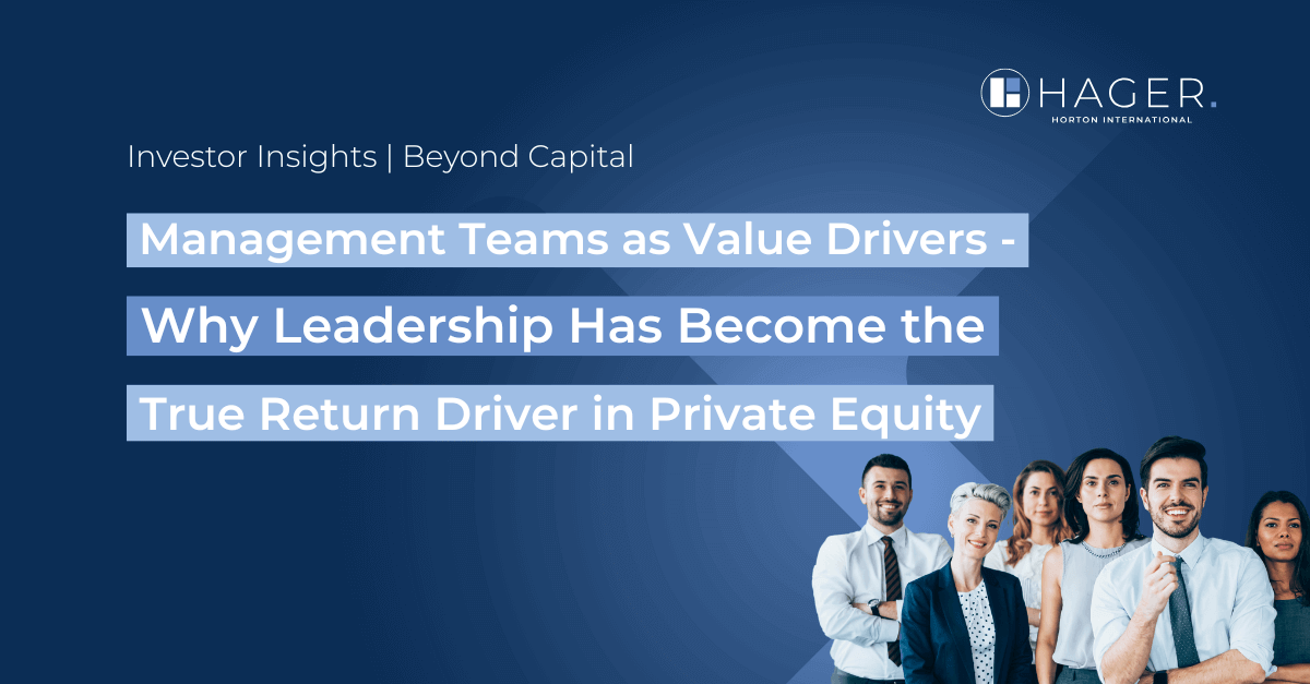 Management Teams as Value Drivers
