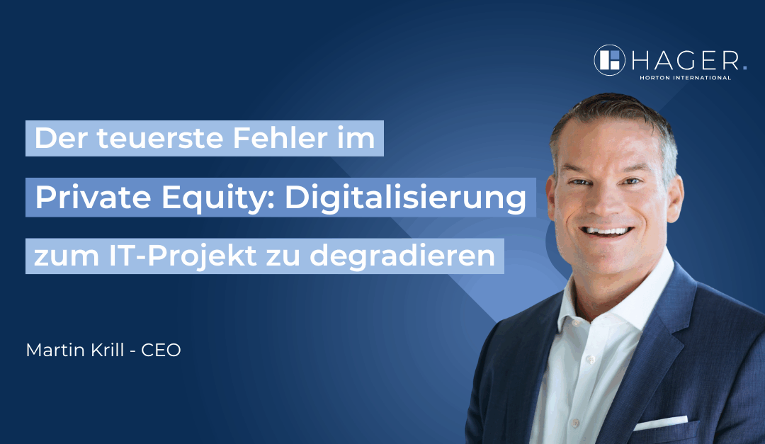 Digitalisation and IT