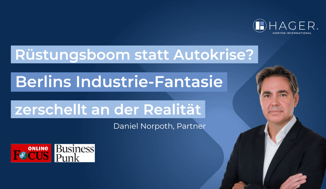 Rüstungsboom statt Autokrise? Berlins Industrie-Fantasie zerschellt an der Realität