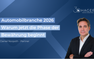 Automobilbranche 2026: Warum jetzt die Phase der Bewährung beginn