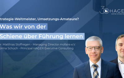 Strategy world champions, implementation amateurs? What we can learn about leadership from railways