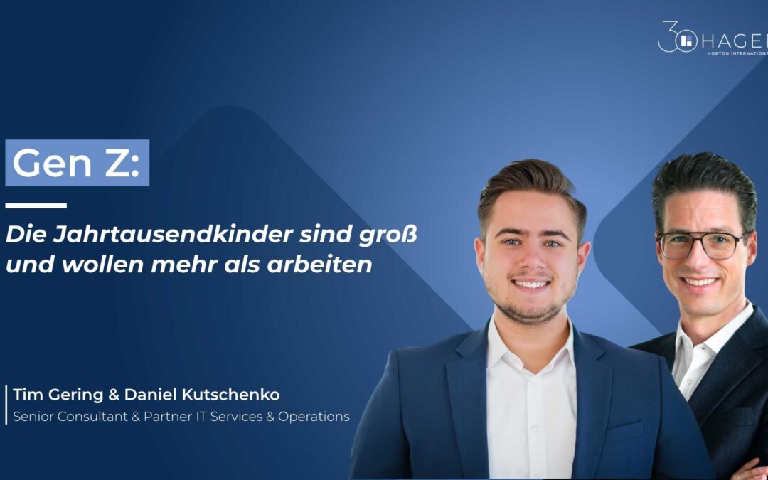 Gen Z: Die Jahrtausendkinder sind groß und wollen mehr als arbeiten